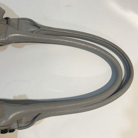 Marc by Marc Jacobs Elegant Gray Leather hobo Handbag hobo shoulder bag - Picture 7 of 12